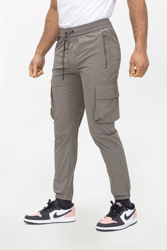 JOGGER PANTS CARGO TAUPE